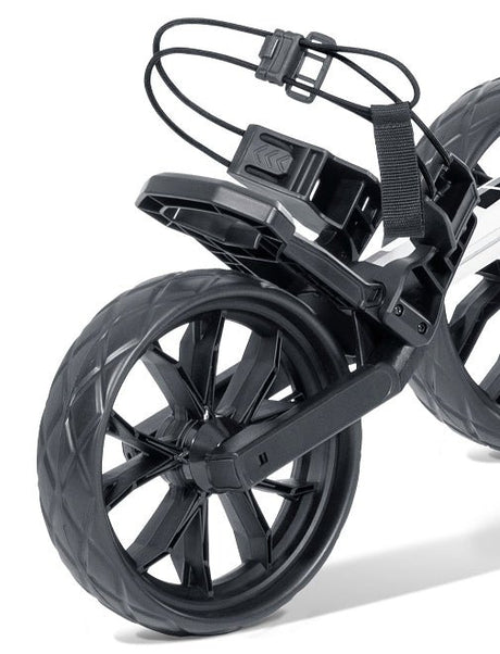 Bag Boy Slimfold 3 - Rad Golftrolley, Schwarz - Golflaedchen.de
