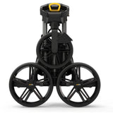 PowaKaddy DLX Lite FF 3 - Rad Golftrolley, Dunkelgrau - Golflaedchen.de