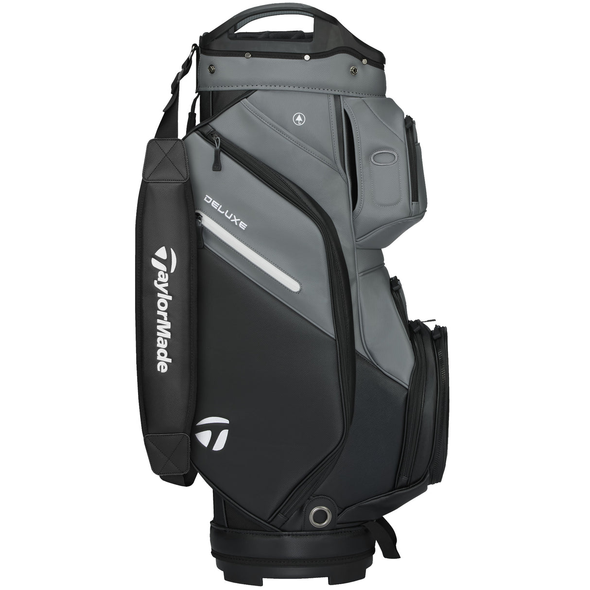 Taylor Made 2026 Deluxe Cartbag, Schwarz / Grau - Golflaedchen.de