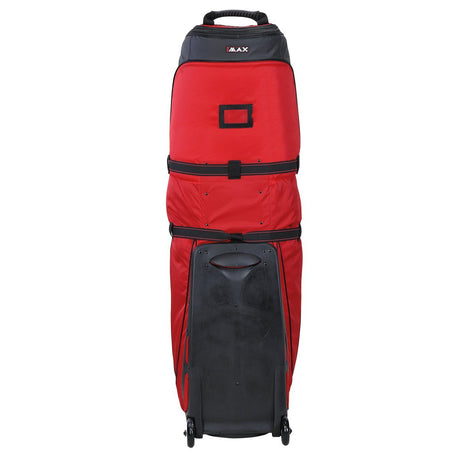 Big Max Wheeler 3 Travelcover / Golf Reisetasche, Schwarz / Silber - Golflaedchen.de