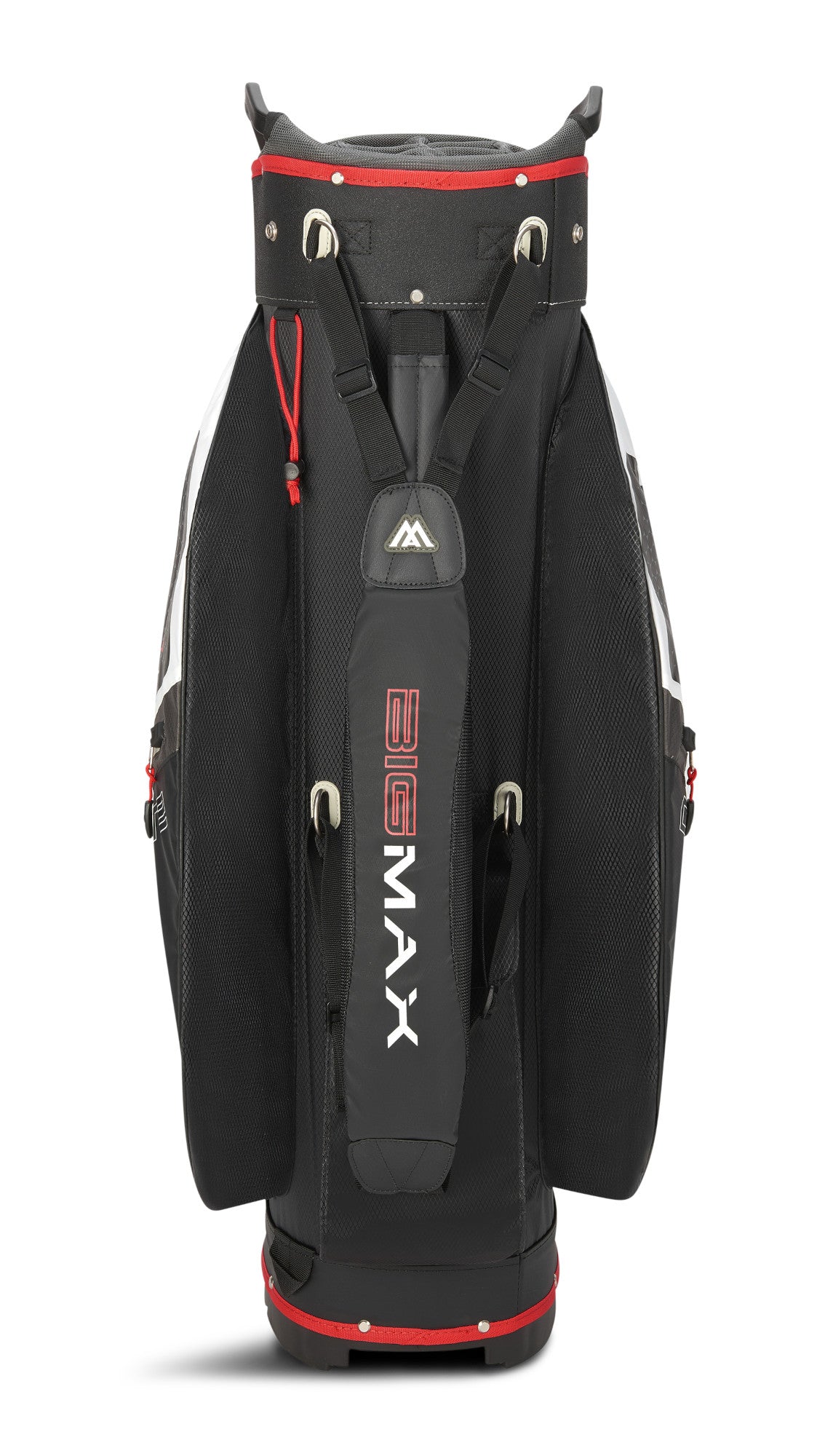 Big Max Dri Lite V - 4 Waterproof Cartbag, Weiß / Schwarz / Rot - Golflaedchen.de
