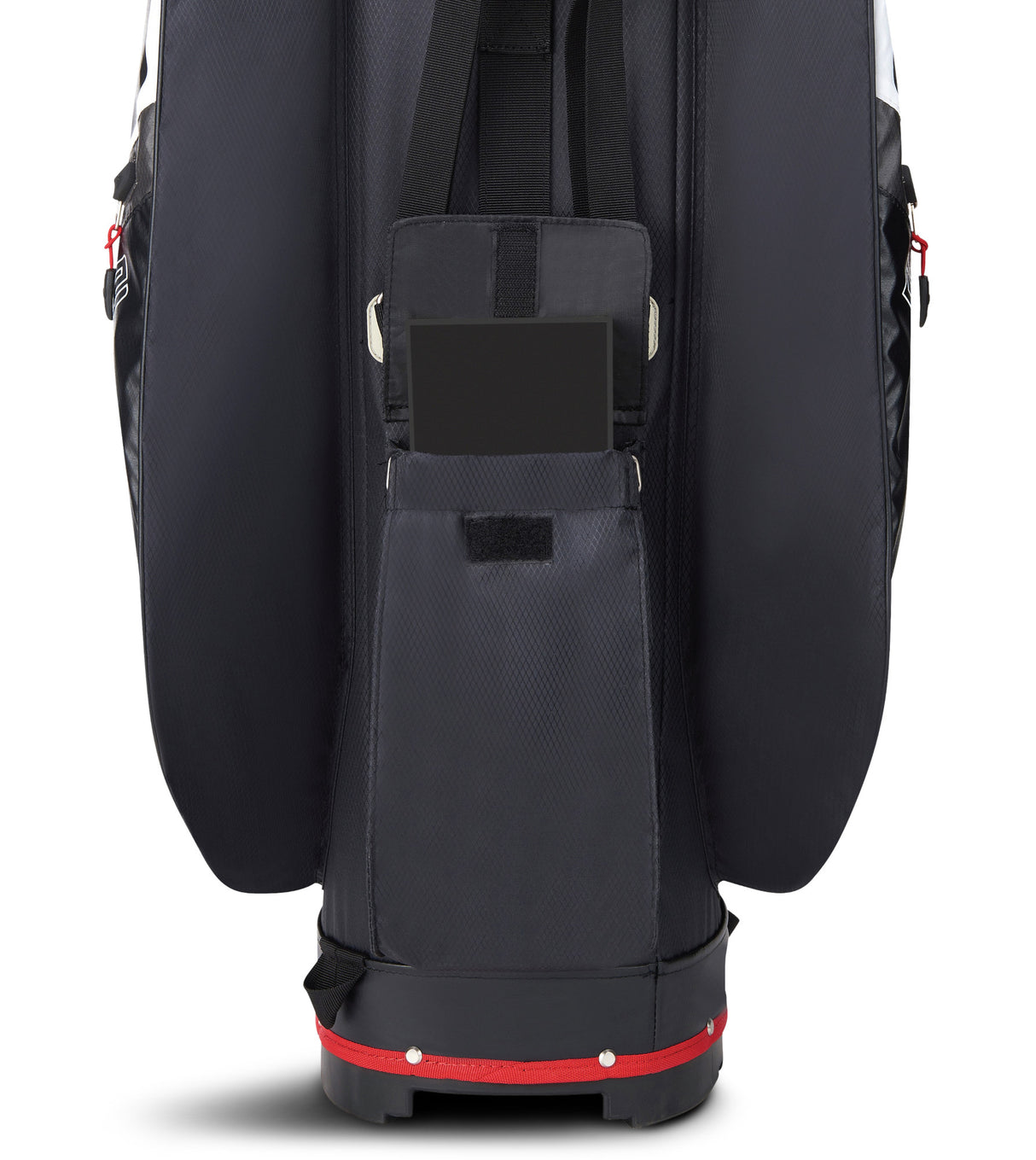 Big Max Dri Lite V - 4 Waterproof Cartbag, Weiß / Schwarz / Rot - Golflaedchen.de