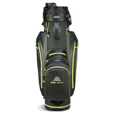 Big Max Aqua Silencio 4 Waterproof Cartbag, Dunkelgrün / Schwarz / Lime - Golflaedchen.de