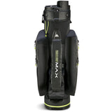 Big Max Aqua Silencio 4 Waterproof Cartbag, Dunkelgrün / Schwarz / Lime - Golflaedchen.de