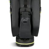 Big Max Aqua Silencio 4 Waterproof Cartbag, Dunkelgrün / Schwarz / Lime - Golflaedchen.de