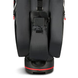 Big Max Aqua Silencio 4 Waterproof Cartbag, Weiß / Schwarz / Rot - Golflaedchen.de