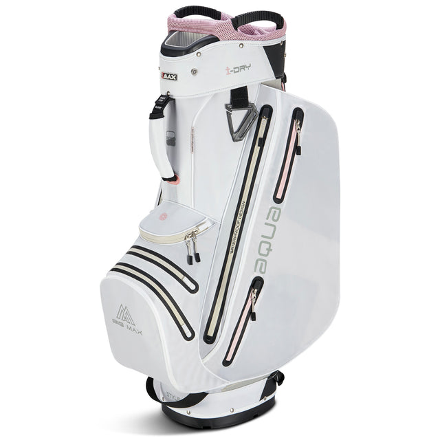 Big Max Aqua Style 4 Waterproof Damen Cartbag, Weiß / Pink - Golflaedchen.de