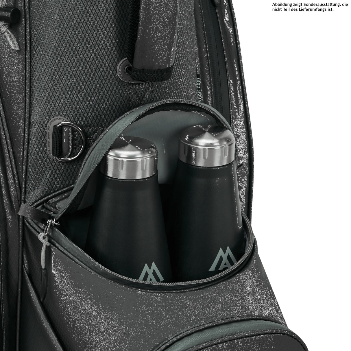 Big Max 2026 Aqua Sport 360² Waterproof Cartbag, Schwarz / Grau - Golflaedchen.de
