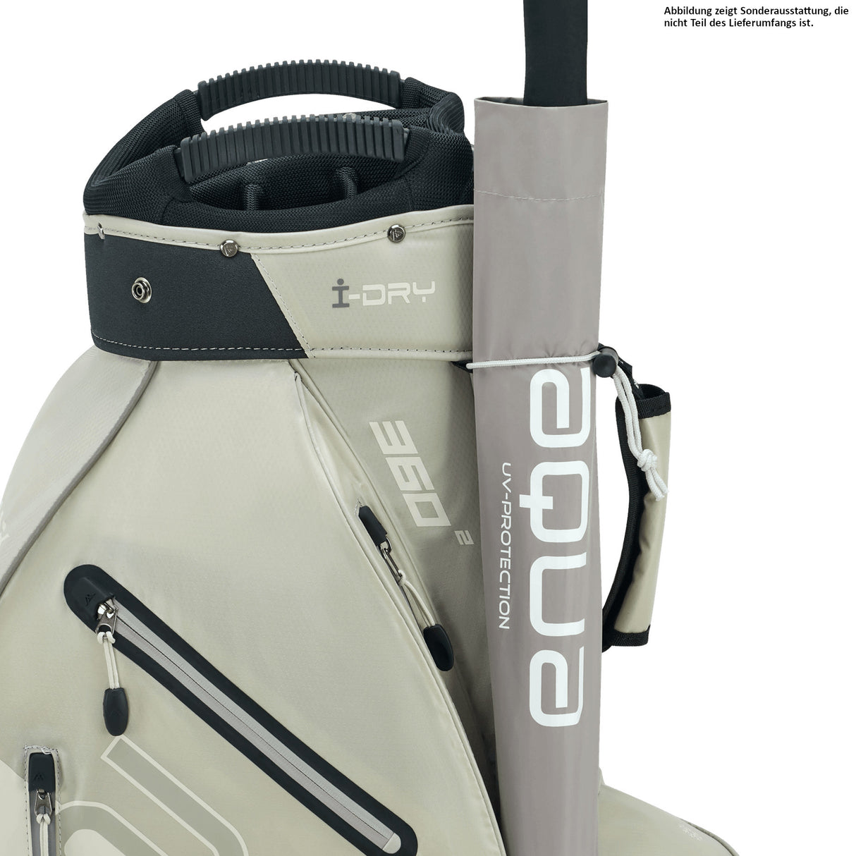 Big Max 2026 Aqua Sport 360² Waterproof Cartbag, Grau - Golflaedchen.de
