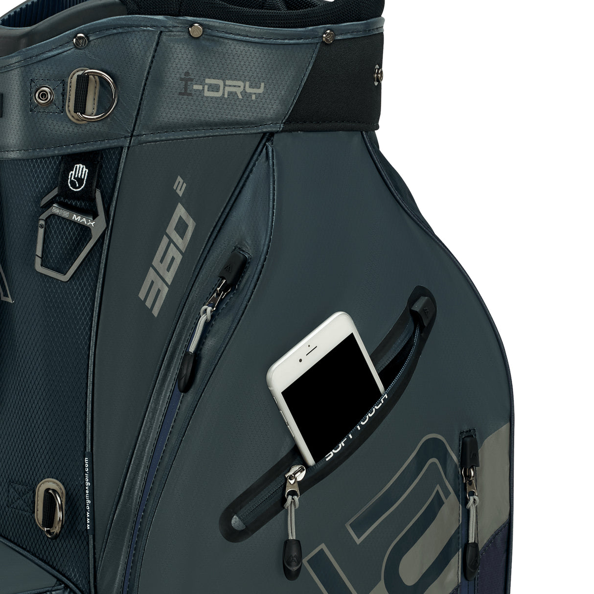 Big Max 2026 Aqua Sport 360² Waterproof Cartbag, Blau - Golflaedchen.de