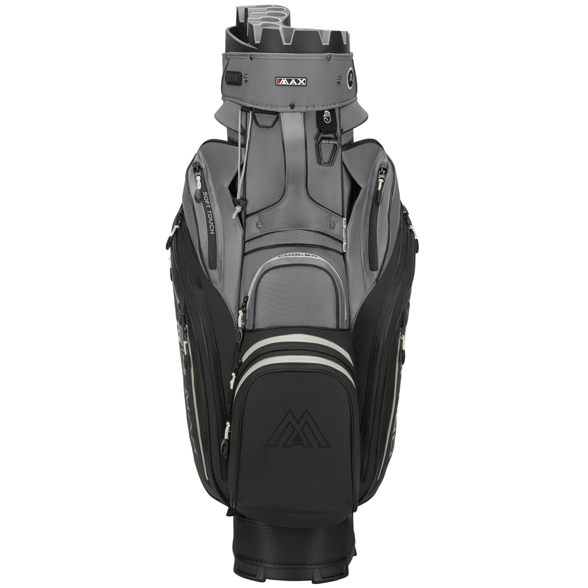 Big Max Dri Lite Silencio 3 Cartbag, Schwarz / Grau - Golflaedchen.de