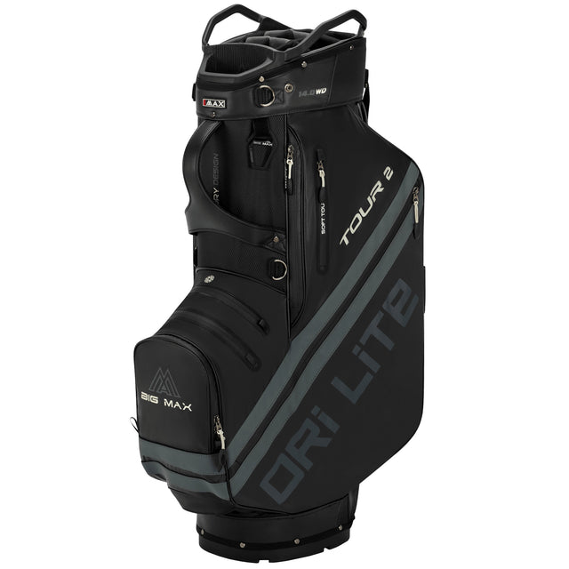 Big Max Dri Lite Tour 2 Waterproof Cartbag, Schwarz - Golflaedchen.de
