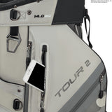 Big Max Dri Lite Tour 2 Waterproof Cartbag, Grau / Camouflage - Golflaedchen.de