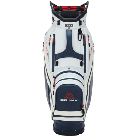 Big Max Dri Lite Tour 2 Waterproof Cartbag, Weiß / Navy - Golflaedchen.de