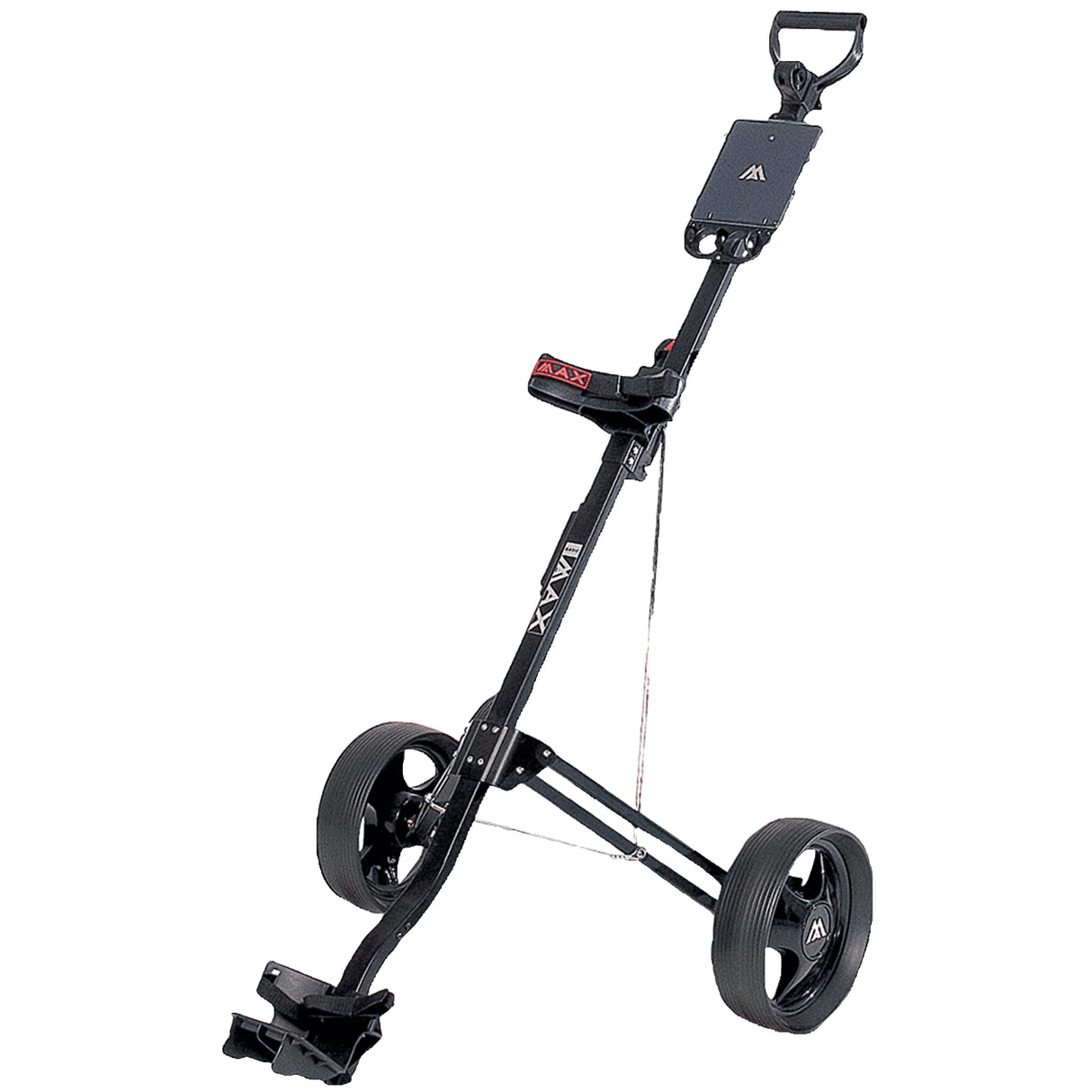 Big Max Basic 2 - Rad Golftrolley, Schwarz - Golflaedchen.de