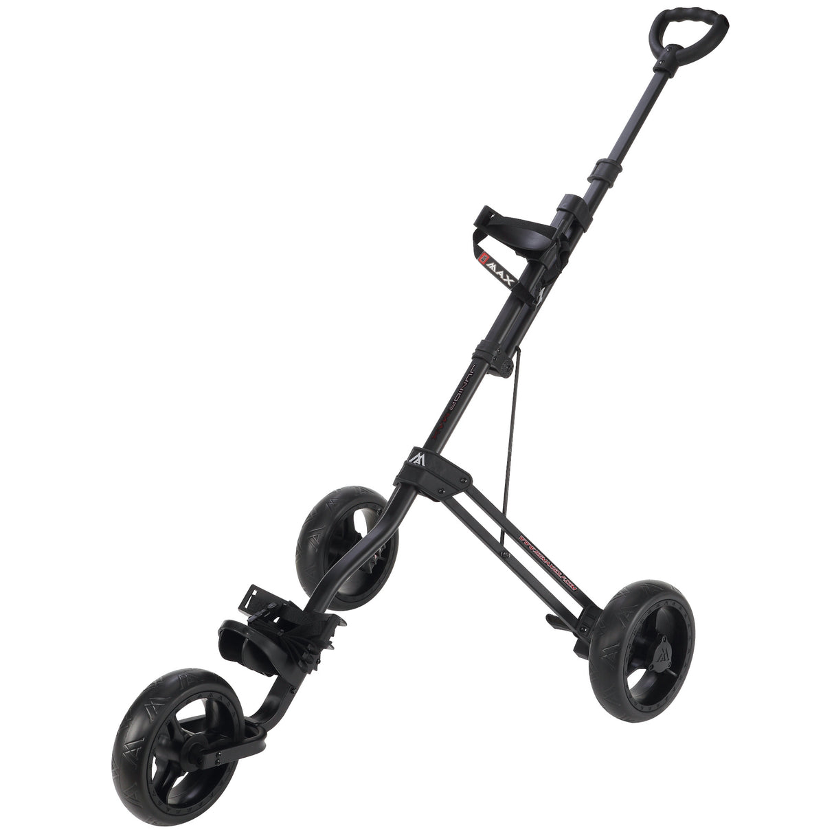 Big Max Junior 3 - Rad Kinder Golftrolley, Schwarz - Golflaedchen.de
