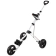 Big Max Junior 3 - Rad Kinder Golftrolley, Weiß - Golflaedchen.de