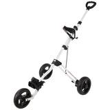 Big Max Junior 3 - Rad Kinder Golftrolley, Weiß - Golflaedchen.de