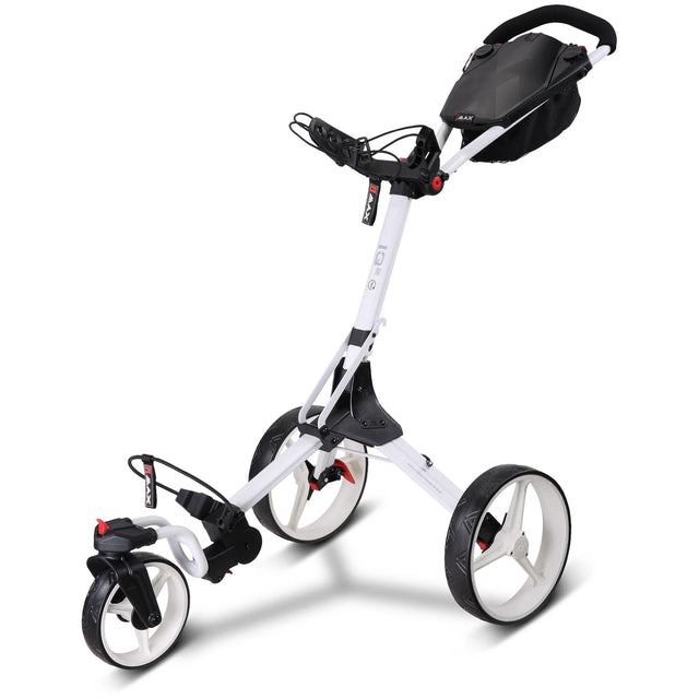 Big Max IQ2 360 3 - Rad Golftrolley, Weiß - Golflaedchen.de