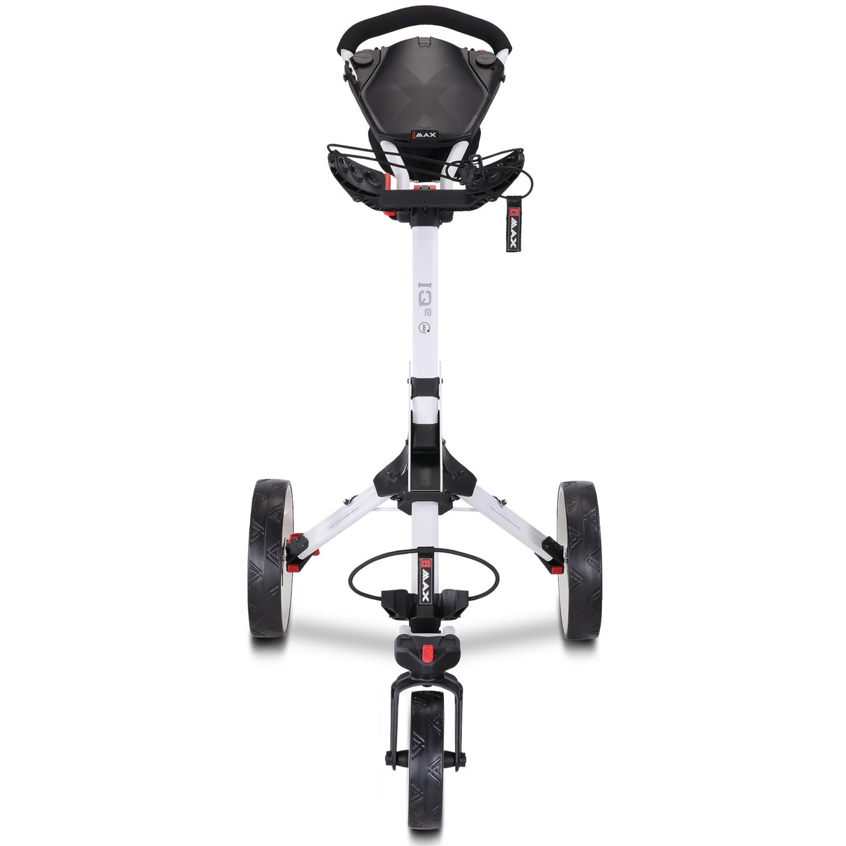 Big Max IQ2 360 3 - Rad Golftrolley, Weiß - Golflaedchen.de