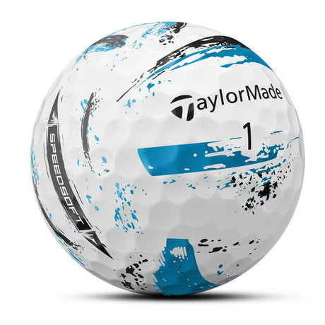 Taylor Made 2026 SpeedSoft INK Golfbälle, Multi - Color, 12 Stück - Golflaedchen.de