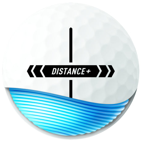 Taylor Made 2026 Distance+ Golfbälle, 12 Stück - Golflaedchen.de