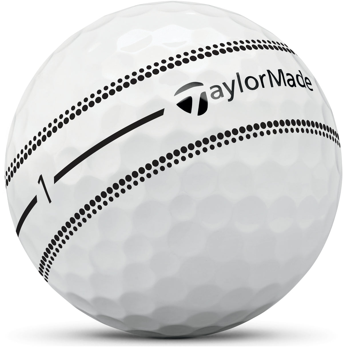 Taylor Made 2026 TP5 Stripe Golfbälle, Weiß, 12 Stück - Golflaedchen.de