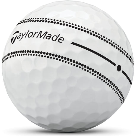Taylor Made 2026 TP5 Stripe Golfbälle, Weiß, 12 Stück - Golflaedchen.de