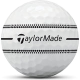 Taylor Made 2026 TP5 Stripe Golfbälle, Weiß, 12 Stück - Golflaedchen.de