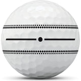 Taylor Made 2026 TP5 Stripe Golfbälle, Weiß, 12 Stück - Golflaedchen.de