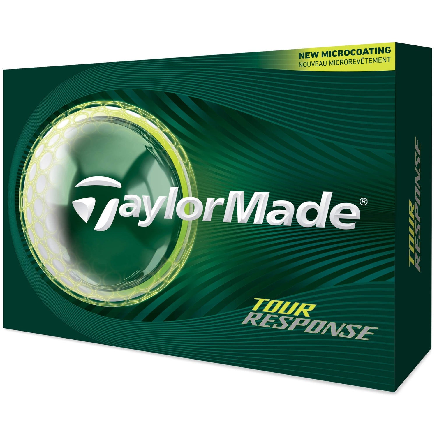 TaylorMade 2026 Tour Response Golfbälle, Weiß, 12 Stück - Golflaedchen.de