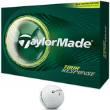 TaylorMade 2026 Tour Response Golfbälle, Weiß, 12 Stück - Golflaedchen.de