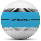 TaylorMade 2026 Tour Response Stripe Golfbälle, Multi Colour, 12 Stück - Golflaedchen.de