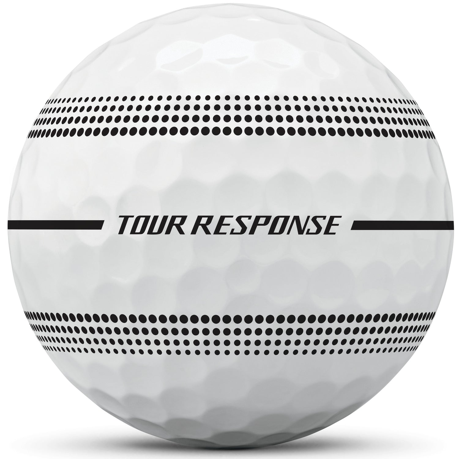 TaylorMade 2026 Tour Response Stripe Golfbälle, Weiß, 12 Stück - Golflaedchen.de