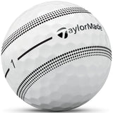 TaylorMade 2026 Tour Response Stripe Golfbälle, Weiß, 12 Stück - Golflaedchen.de