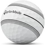 TaylorMade 2026 Tour Response Stripe Golfbälle, Weiß, 12 Stück - Golflaedchen.de
