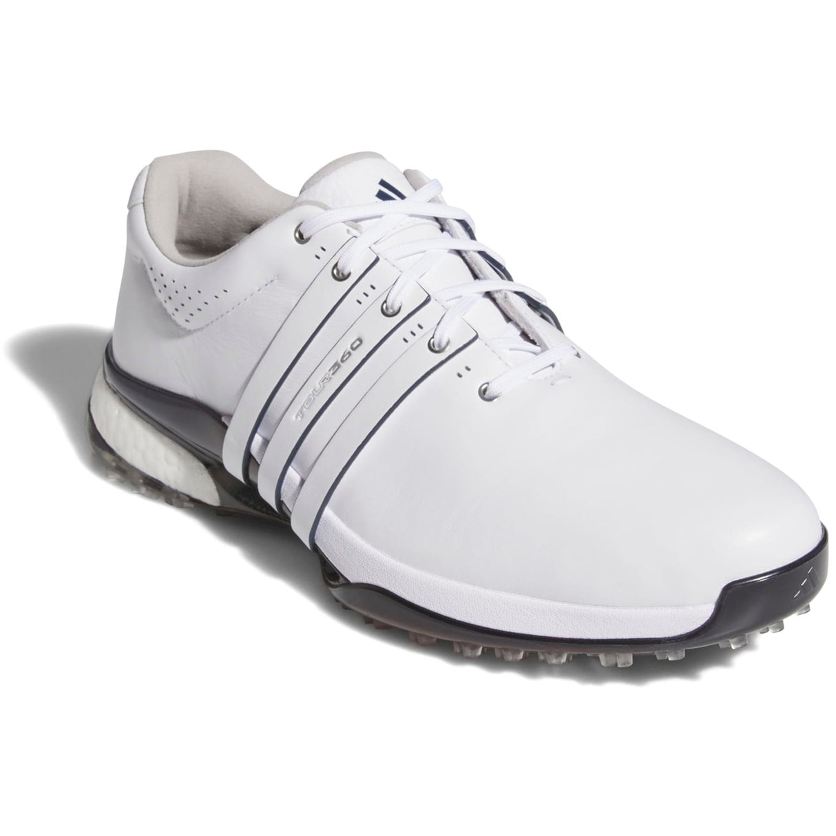 Adidas Tour 360 SL Herren Golfschuhe 2026, Weiß / Navy - Golflaedchen.de