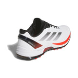Adidas Adizero ZG 2026 Herren Golfschuhe, Weiß / Schwarz / Rot - Golflaedchen.de
