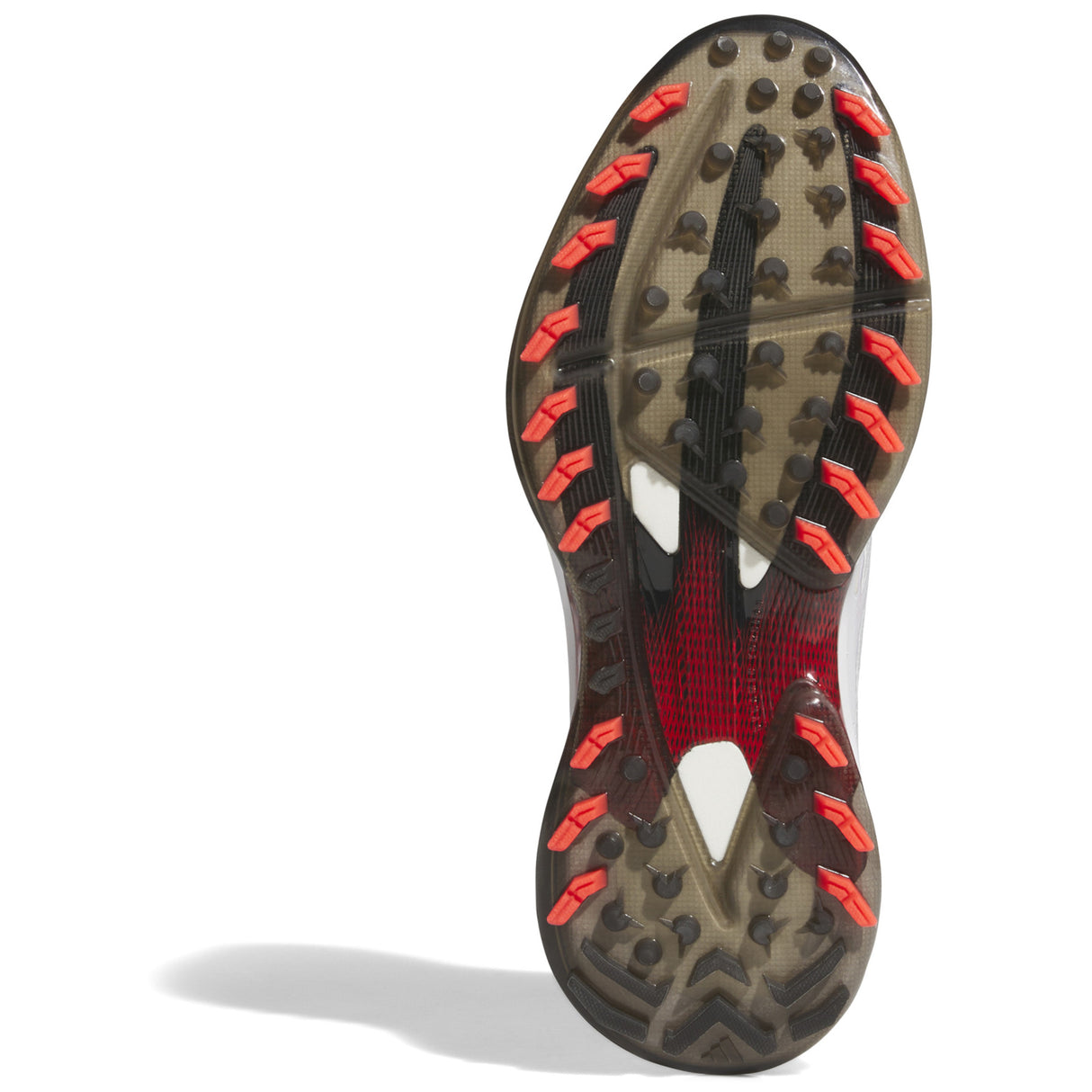 Adidas Adizero ZG 2026 Herren Golfschuhe, Weiß / Schwarz / Rot - Golflaedchen.de
