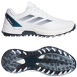 Adidas Adizero ZG 2026 Herren Golfschuhe, Weiß / Blau - Golflaedchen.de