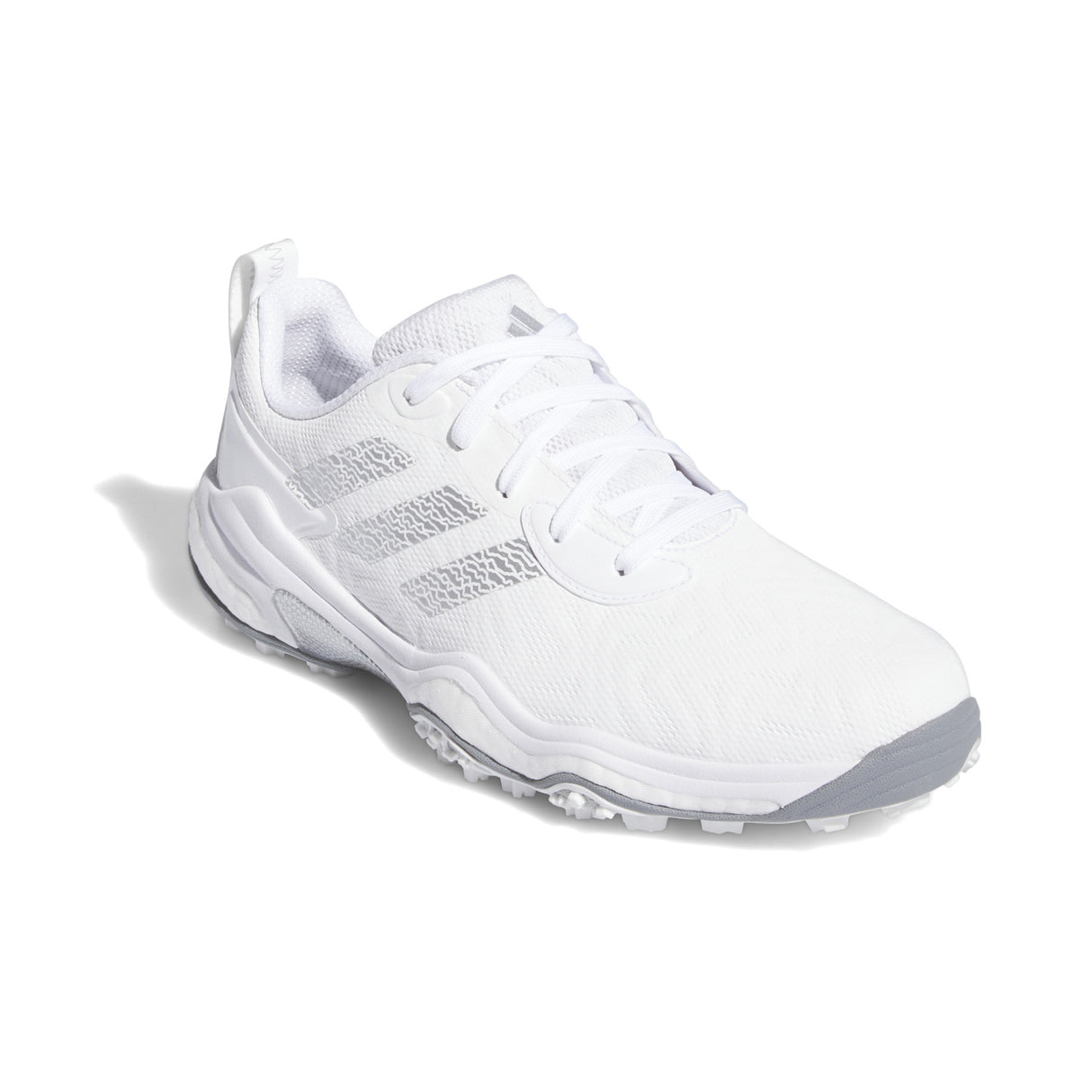 Adidas CodeChaos Herren Golfschuhe, Weiß / Silbergrau - Golflaedchen.de