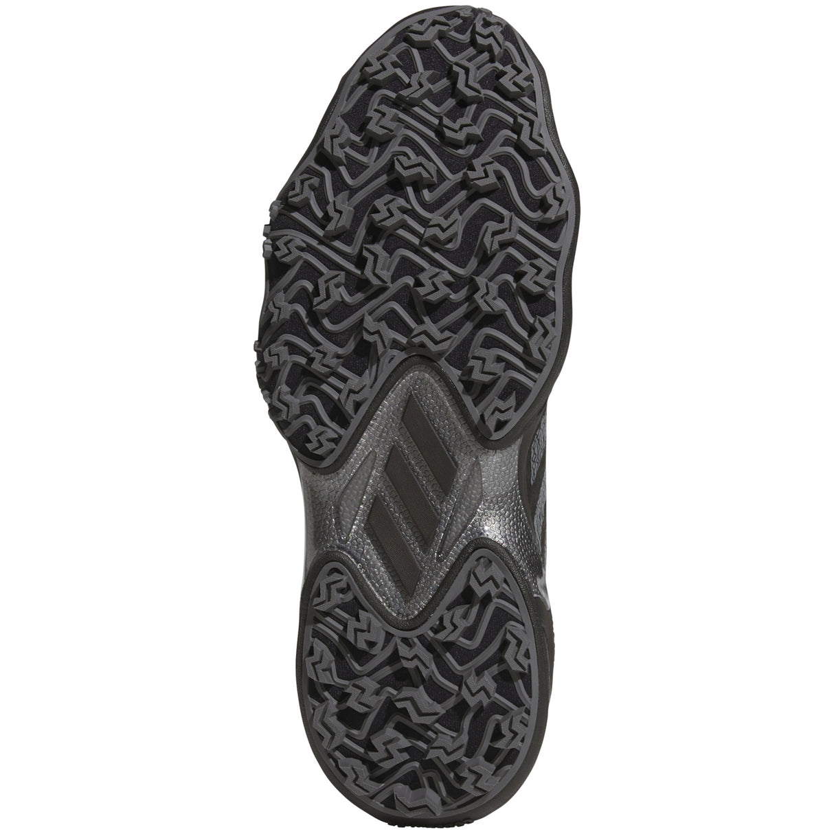 Adidas CodeChaos Herren Golfschuhe, Schwarz / Metallgrau - Golflaedchen.de