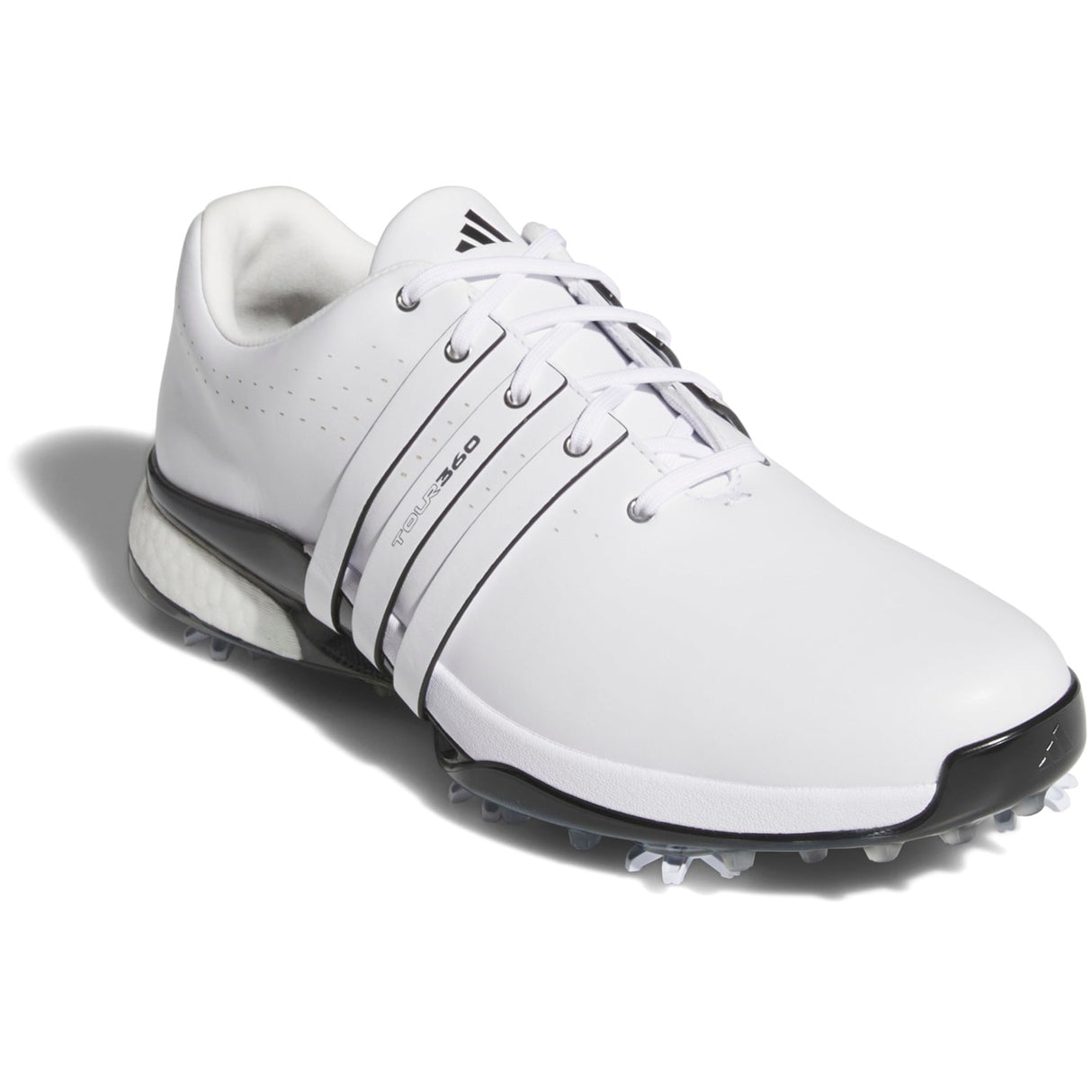 Adidas Tour 360 Herren Golfschuhe 2026, Weiß / Schwarz - Golflaedchen.de