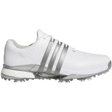 Adidas Tour 360 Herren Golfschuhe 2026, Weiß / Silbergrau - Golflaedchen.de