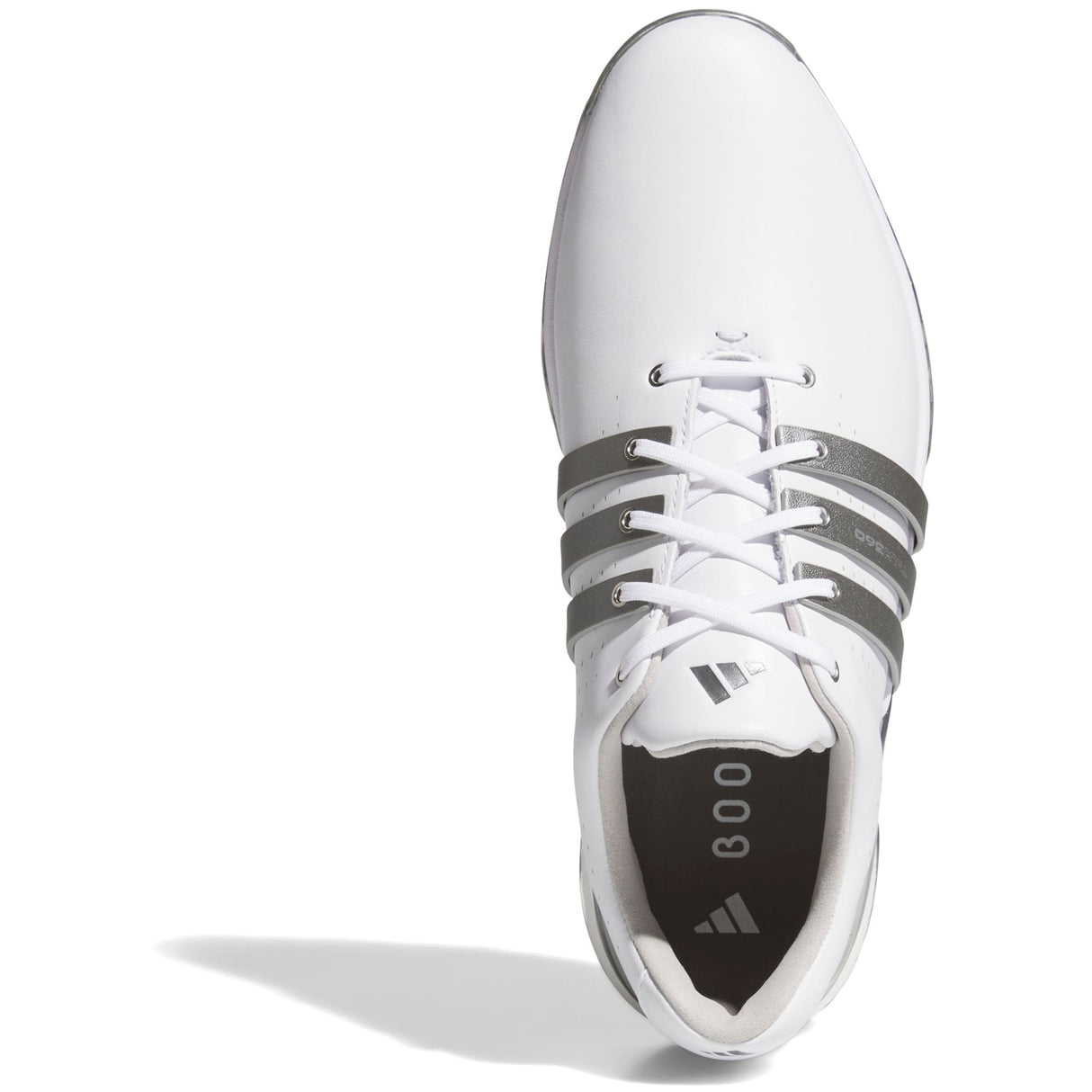 Adidas Tour 360 Herren Golfschuhe 2026, Weiß / Silbergrau - Golflaedchen.de