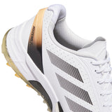 Adidas Adizero ZG Herren Golfschuhe, Weiß / Schwarz / Gold - Golflaedchen.de