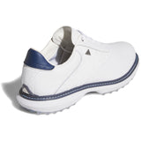 Adidas MC70 SL Spikeless Herren Golfschuhe, Weiß / Navy - Golflaedchen.de