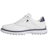 Adidas MC70 SL Spikeless Herren Golfschuhe, Weiß / Navy - Golflaedchen.de