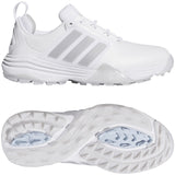 Adidas Adipower SL Damen Golfschuhe, Weiß / Silbergrau - Golflaedchen.de