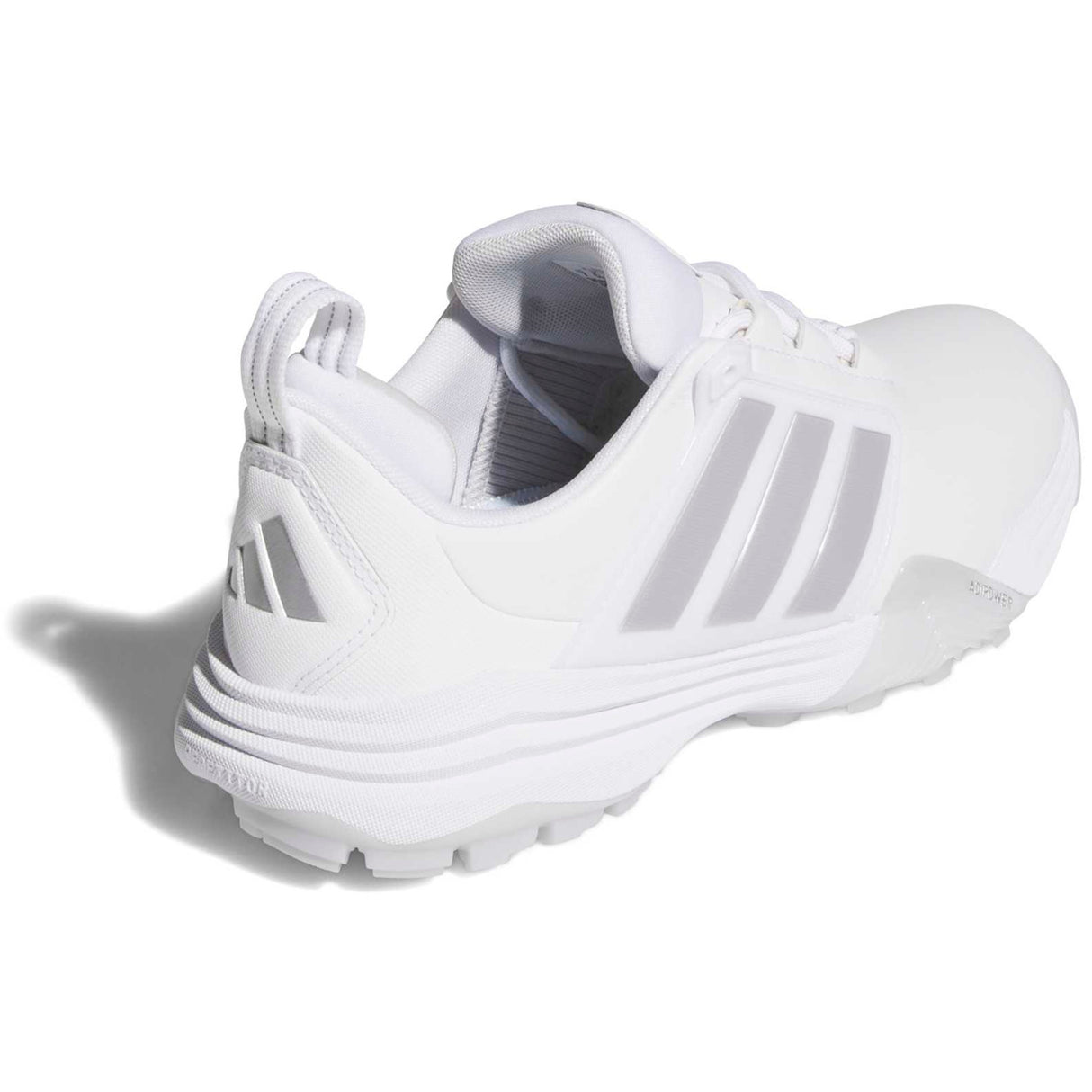 Adidas Adipower SL Damen Golfschuhe, Weiß / Silbergrau - Golflaedchen.de